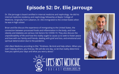 Episode 52: Dr. Elie Jarrouge