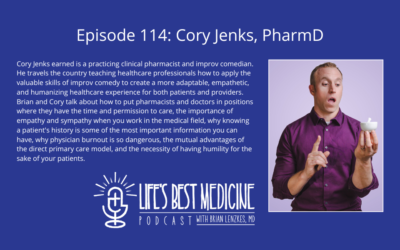 Episode 114: Cory Jenks, PharmD