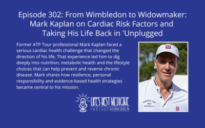 Episode 302: From Wimbledon to Widowmaker: Mark Kaplan on Cardiac Risk Factors and Taking His Life Back in ‘Unplugged’