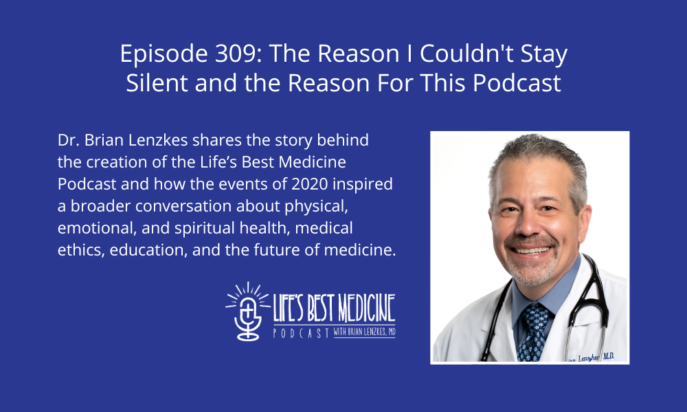 Episode 309: The Reason I Couldn’t Stay Silent and the Reason For This Podcast